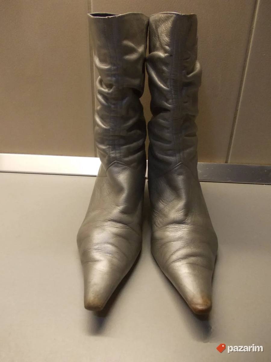 Čizme broj 40, kožne iz Nemačke, očuvane, elegantne, kvalite 2
