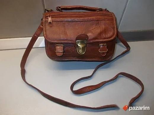 KOŽNA POSLOVNA TORBA 20x16x10cm pedeluša iz Nemačke, veštačk