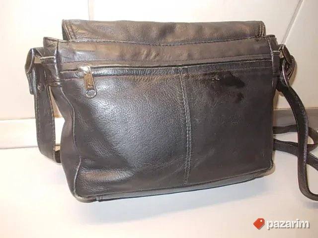 KOŽNA POSLOVNA 29x23x10cm torba pedeluša iz Nemačke, prirodn 3