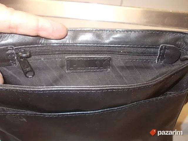 KOŽNA POSLOVNA 23x20x10cm uniseks torba - pedeluša iz Nemačk 6