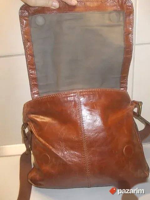 KOŽNA " FOSSIL " POSLOVNA 36x32x15cm laptop - višenamenska t 6