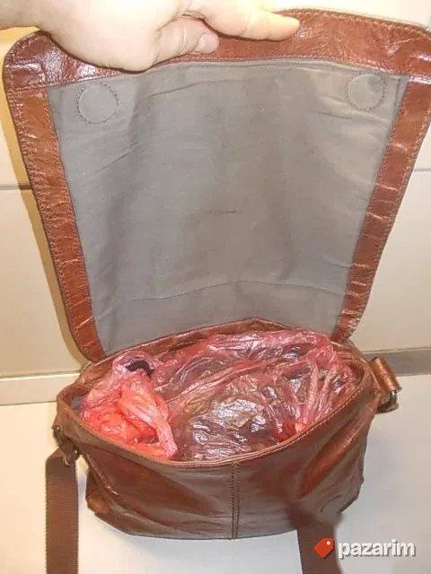 KOŽNA " FOSSIL " POSLOVNA 36x32x15cm laptop - višenamenska t 7