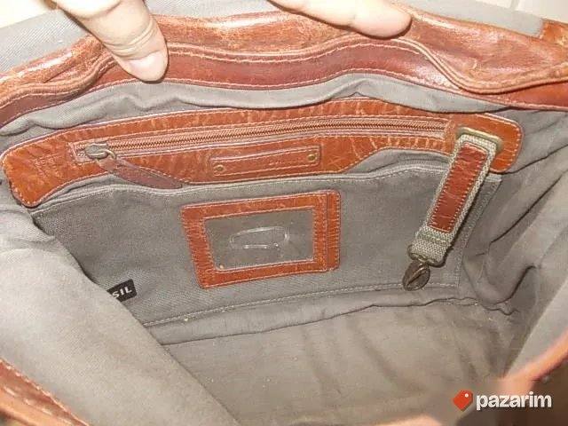 KOŽNA " FOSSIL " POSLOVNA 36x32x15cm laptop - višenamenska t 8