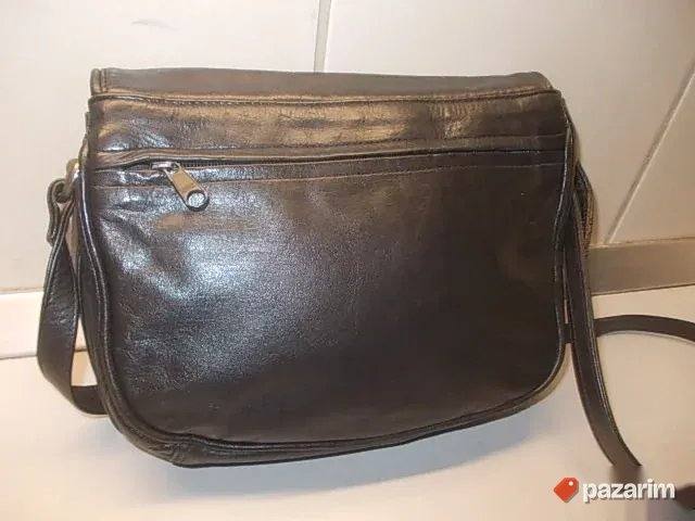 KOŽNA POSLOVNA 27x22x12cm uniseks torba, pedeluša, od najfin 4