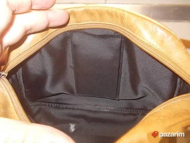 KOŽNA POSLOVNA 25,5x18x10cm uniseks torba, pedeluša iz Nemač 8