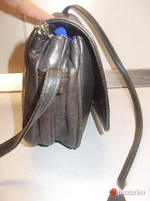 KOŽNA POSLOVNA TORBA 20x15x8cm, uniseks iz Nemačke, kvalitet 3