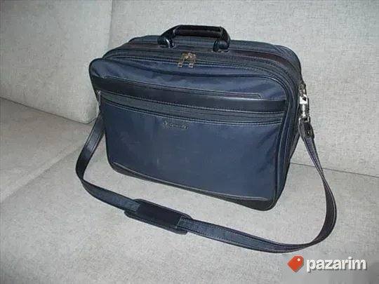 " SAMSONAJT " KOŽNA pilotska, poslovna laptop 34x28x20cm vi 1