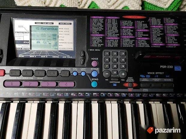 YAMAHA PSR 230 ARANŽERSKA klavijatura 5 oktava sa dinamičkim 8