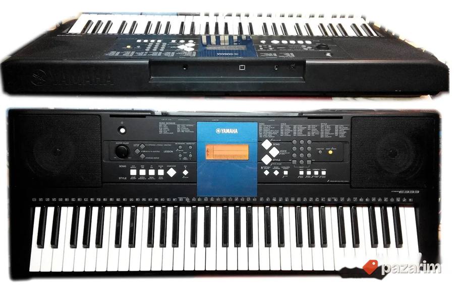 YAMAHA PSR E 333 ARANŽERSKA klavijatura sa dinamičkim - čeki 3