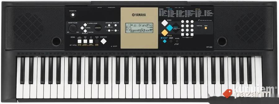 ARANŽER YAMAHA YPT 220 5 oktava, dinamičke dirke, mnogo kva 5