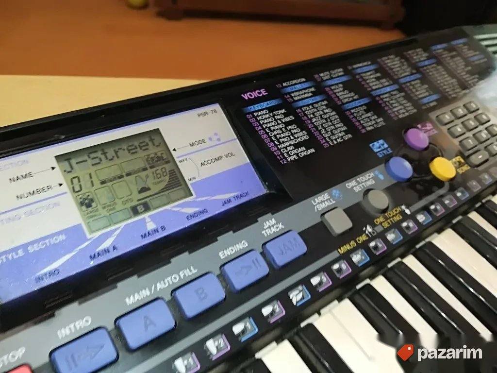 ARANŽER YAMAHA PSR 78 klavijatura, idealna za profesionalce, 1