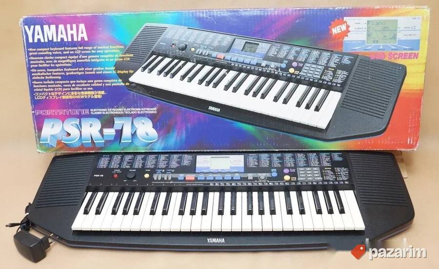 ARANŽER YAMAHA PSR 78 klavijatura, idealna za profesionalce, 3