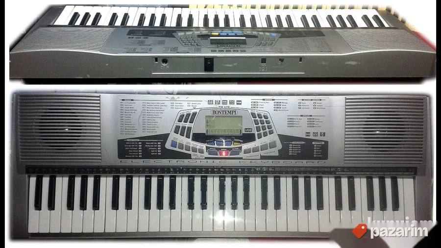 ARANŽER BONTEMPI PM 678 klavijatura, dinamičke - čekić dirke 2