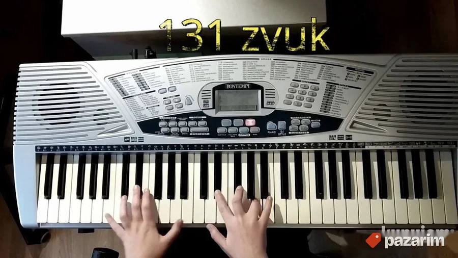 ARANŽER BONTEMPI PM 678 klavijatura, dinamičke - čekić dirke 3