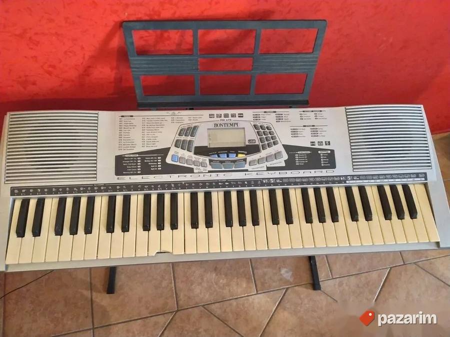ARANŽER BONTEMPI PM 678 klavijatura, dinamičke - čekić dirke 6