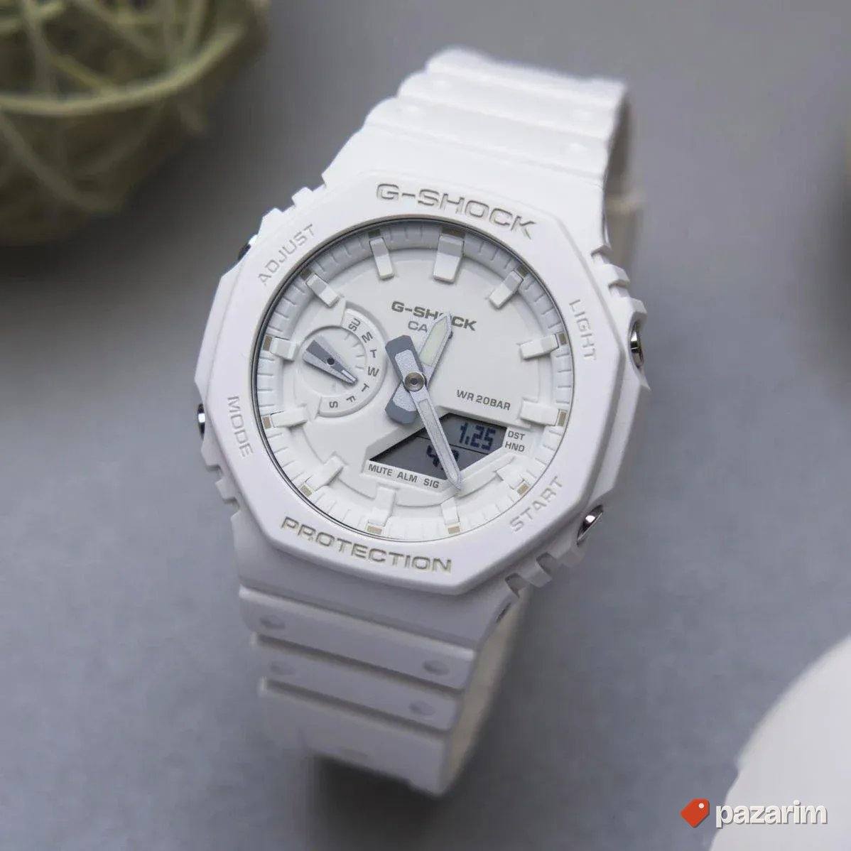 NOV, CASIO G-SHOCK serija 2100 CASIOAK beli KVARCNI Idealan 1