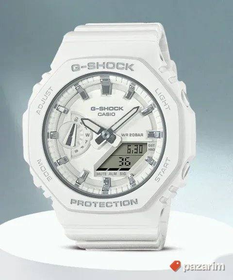 NOV, CASIO G-SHOCK serija 2100 CASIOAK beli KVARCNI Idealan 3