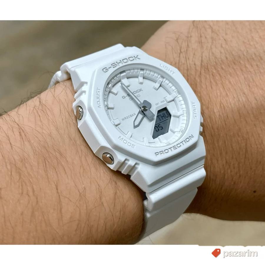 NOV, CASIO G-SHOCK serija 2100 CASIOAK beli KVARCNI Idealan 4