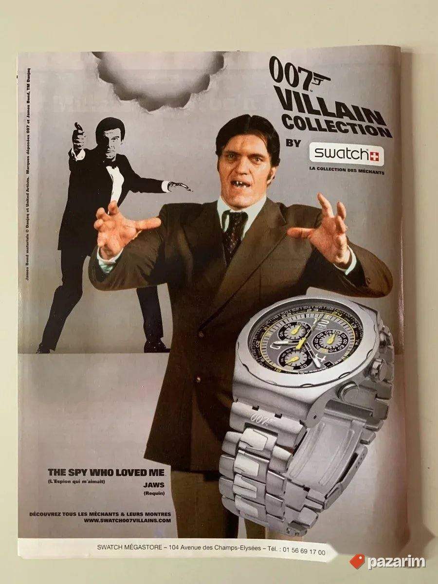 SWATCH Model iz specijalne James Bond 007 kolekcije (film "Š 6