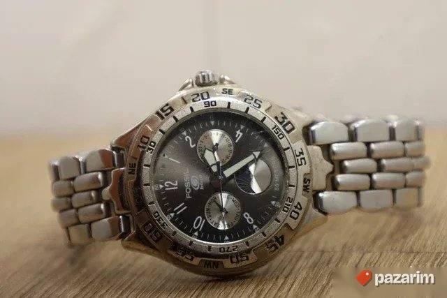 Uniseks sat FOSSIL BQ-8777 iz kolekcije Fossil Blue, prepozn 6