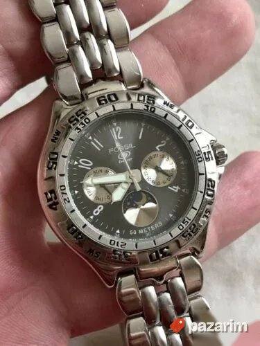 Uniseks sat FOSSIL BQ-8777 iz kolekcije Fossil Blue, prepozn 8