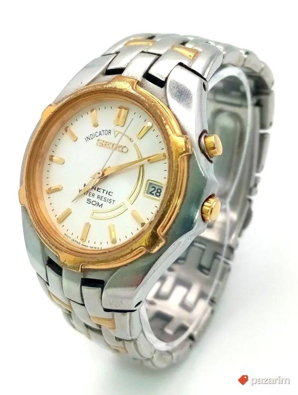 SEIKO 5M62-OA89 Kinetic UNISEKS NOV naročitog dizajna. Seiko 1