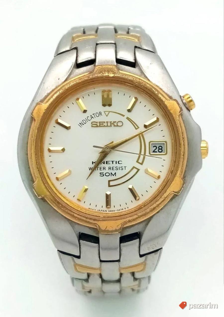 SEIKO 5M62-OA89 Kinetic UNISEKS NOV naročitog dizajna. Seiko 3