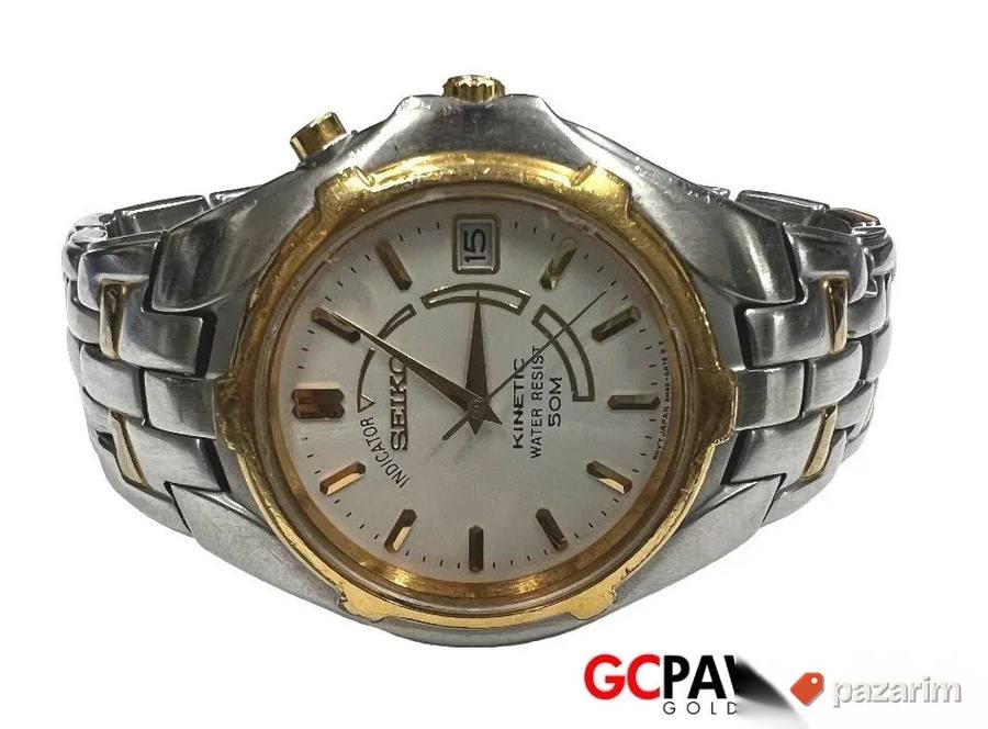 SEIKO 5M62-OA89 Kinetic UNISEKS NOV naročitog dizajna. Seiko 7
