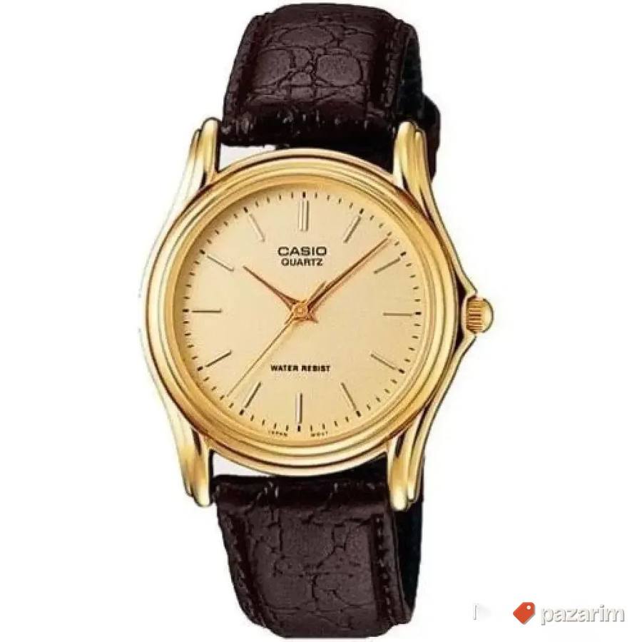 CASIO MTB 1096 UNISEKS kvarcni sat, kožna narukvica, klasičn 3