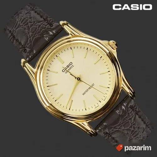 CASIO MTB 1096 UNISEKS kvarcni sat, kožna narukvica, klasičn 4