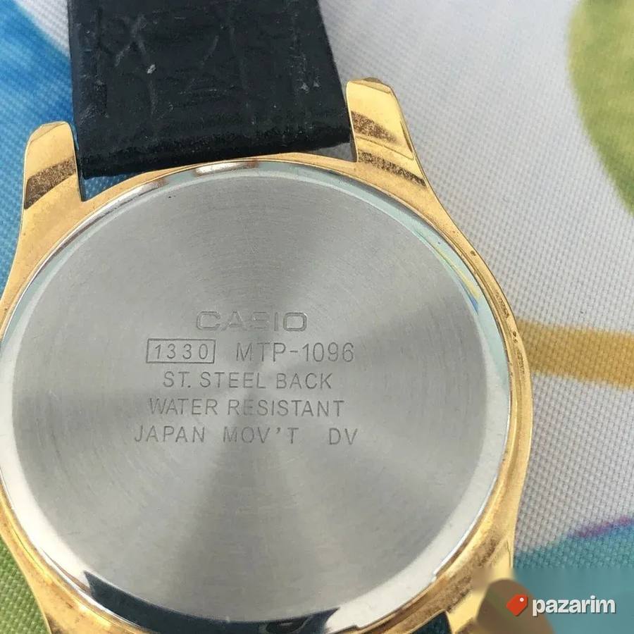 CASIO MTB 1096 UNISEKS kvarcni sat, kožna narukvica, klasičn 8