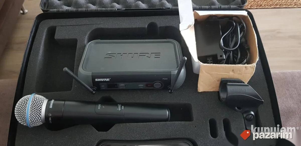 SHURE BETA 58A PGX4 BAZA profesionalni daljinac, izvanrednog 1