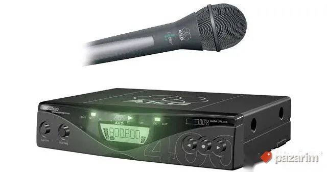 Nov bežični VRHUNSKI AKG HT 400/D profesionalni mikrofon sa 1