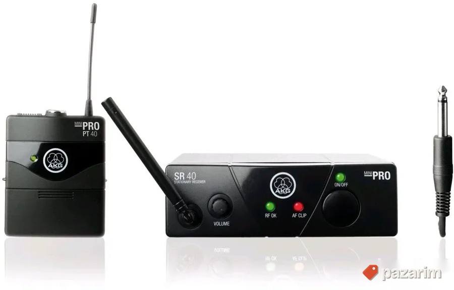PROFESIONALNI AKG WMS 40 baza i transmiter PT 40 instrumenta 3