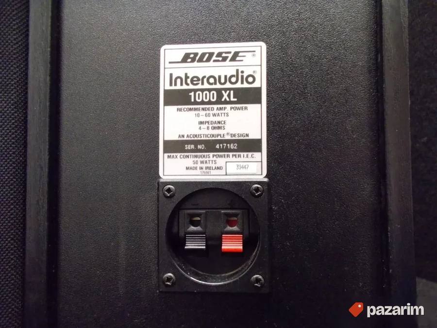 BOSE INTERAUDIO 1000 XL zvučnici od 10 do 100 VATI, 8 oma, 3