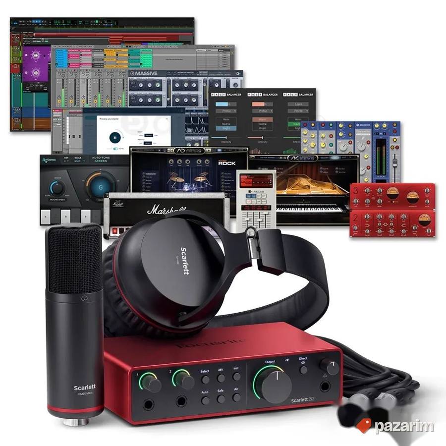 SCARLETT studio CM 25 MK II STUDIJSKI profesionalni studijsk 4