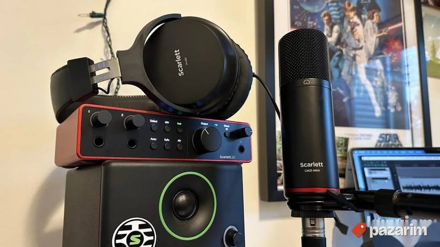 SCARLETT studio CM 25 MK II STUDIJSKI profesionalni studijsk 6