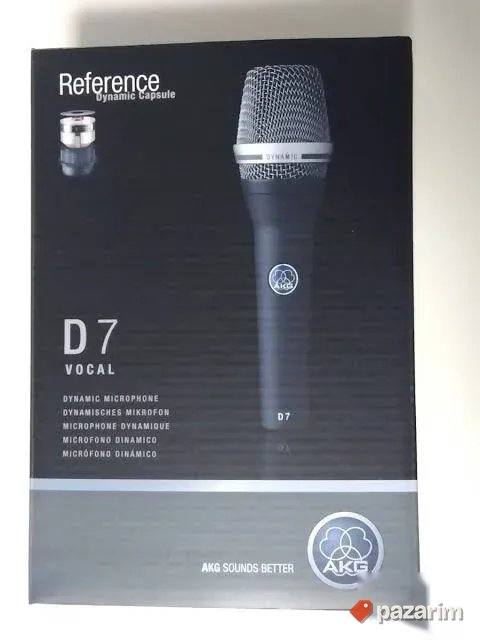 VRHUNSKI AKG D7 S mikrofon ( u prodavnicama je oko 33600 din 3