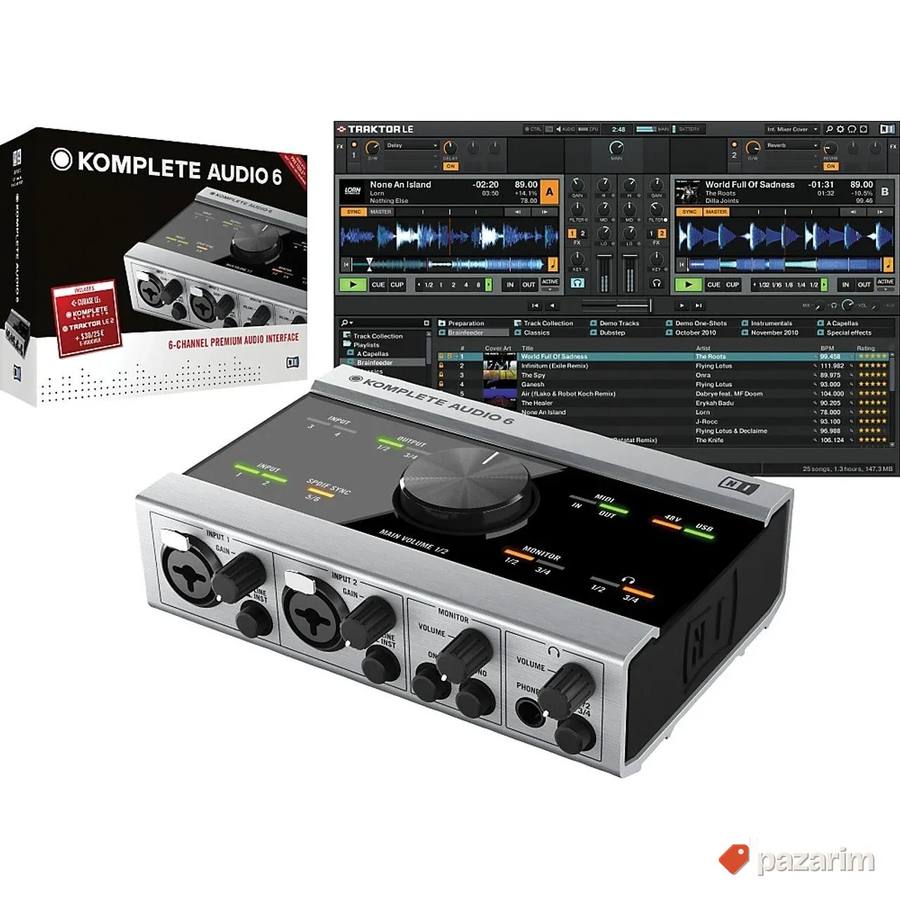 Muzička kartica NATIVE INSTRUMENTS KOMPLETE AUDIO 6 sa softv 2