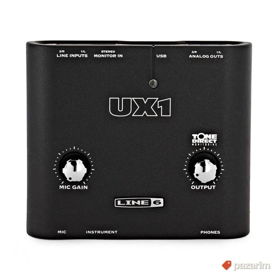 LINE 6 UX1 NOVA muzička karta, idealna za manja muzička stud 3