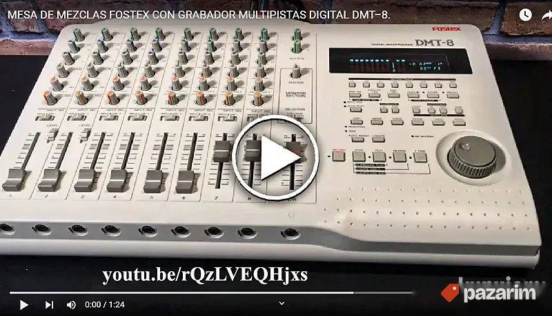 STUDIJSKI DIGITALNI osmokanalni snimač FOSTEX DMT-8 VL. Snim 6