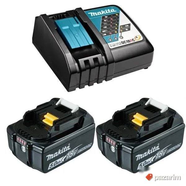 AKUMULATORI 18V 5Ah MAKITA BL1850B, novi velikog i punog kap 3