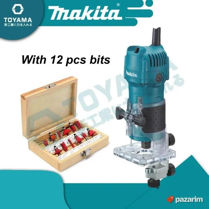 MAKITA 3709 nova glodalica za ivice (jednoručna glodalica) s 2