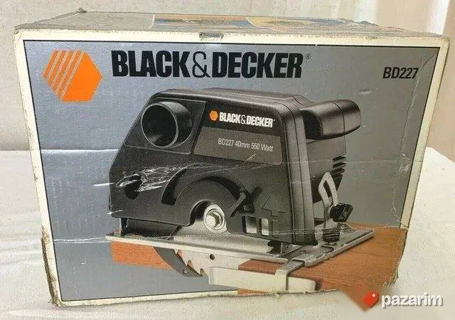 CIRKULAR BLACK&DECKER BD 228 veoma očuvan. Mali, lagan a sra 2