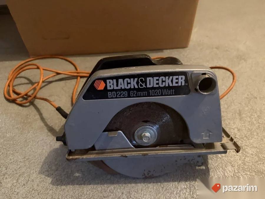 CIRKULAR BLACK&DECKER BD 228 veoma očuvan. Mali, lagan a sra 5