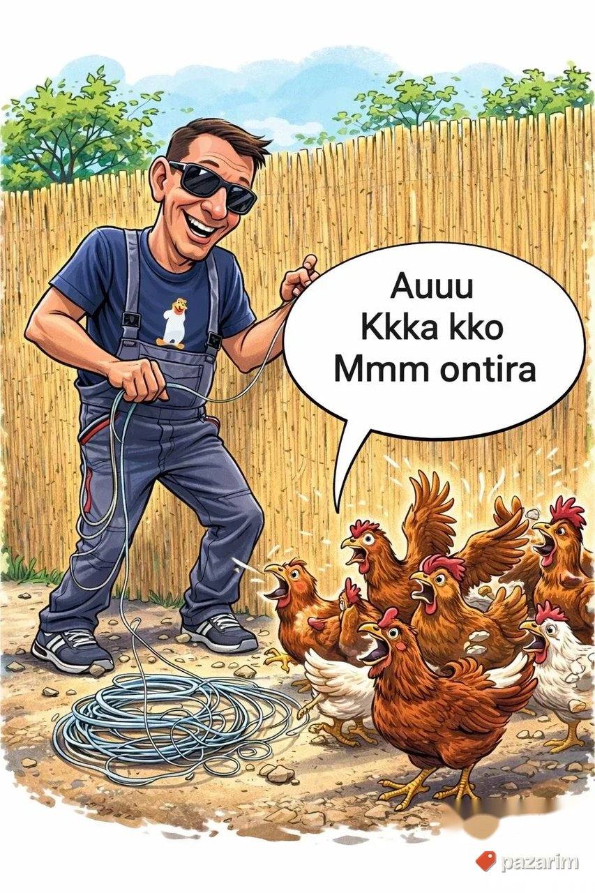 Montaža trske na ograde 3