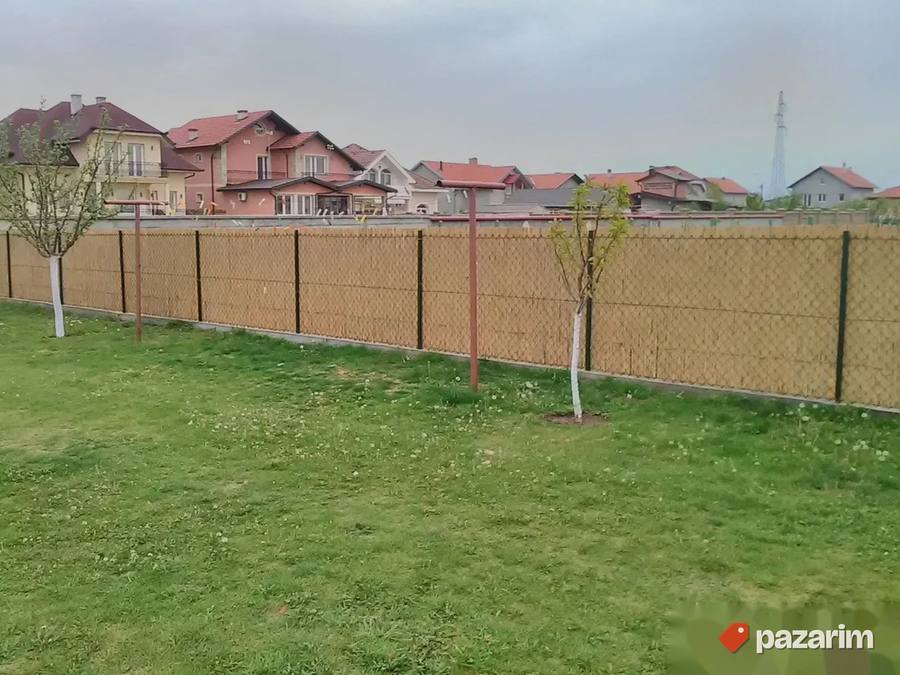 Montaža trske na ograde 7