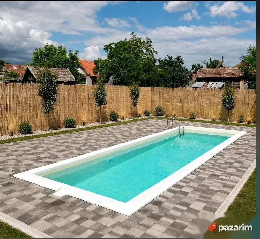 Trska za ograđivanje bazena 1