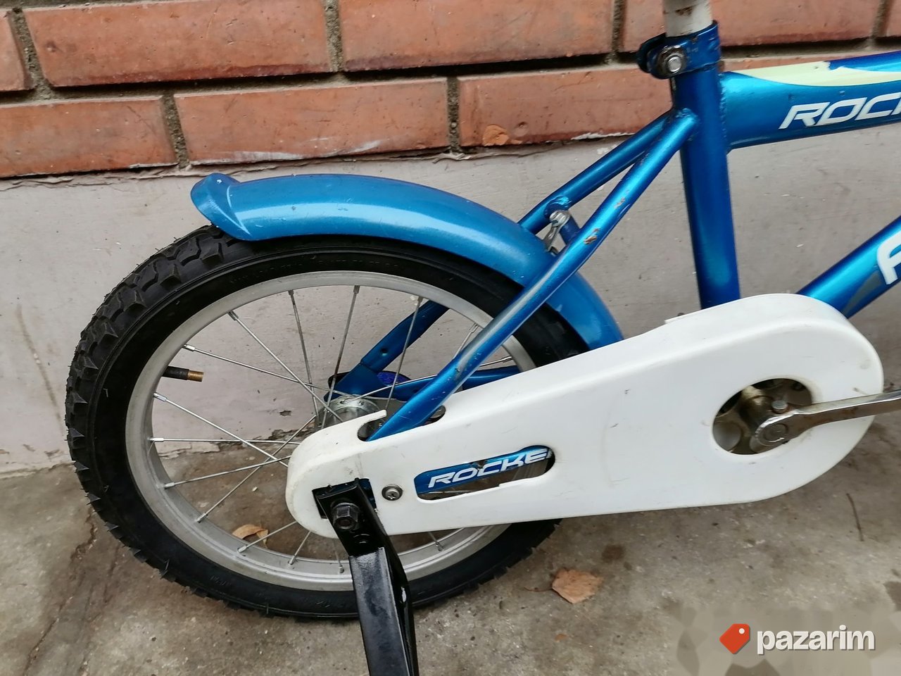 ADRIA Rocker 16 coli deciji biciklic sa pom. tockicima 7