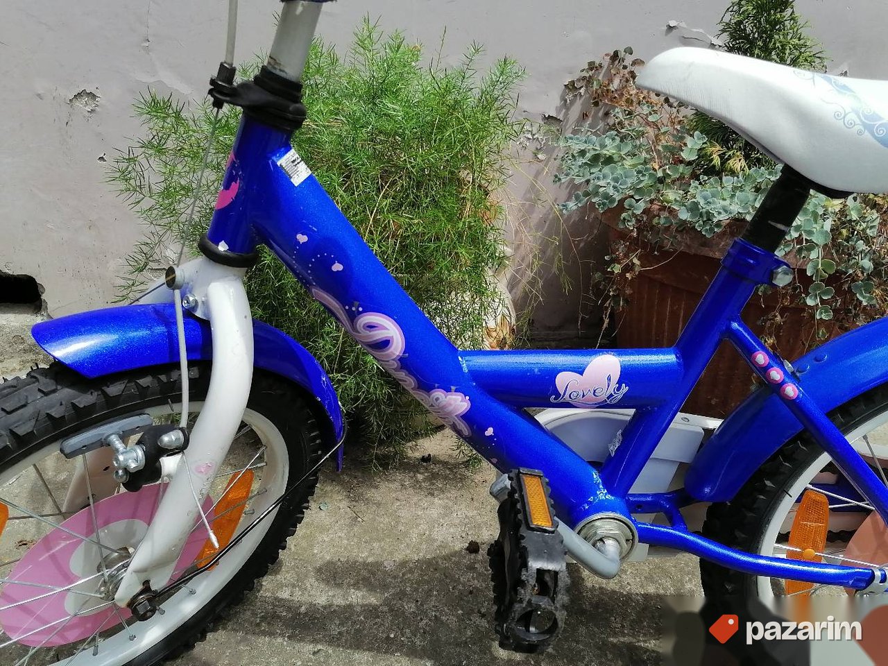 Bicikli deciji Dinotti Lovely 16 coli sa kontrom 8